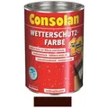 Consolan Wetterschutz-Farbe Dunkelbraun 5 Liter NEUWARE Art. Nr. 5087488
