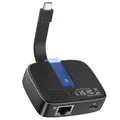 Cable Matters Tragbarer USB Typ C 2,5 Gigabit Ethernet Adapter mit 100 W