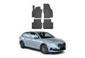OMAC Auto-Fußmatten für Skoda Scala 2019-2025 Gummimatten Schwarz 4 tlg (4 St), für Skoda Scala 2019-2025 Skoda Scala 2019-2025, Antirutsch,Wasserfest,Einfache Installation