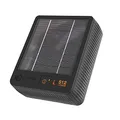 Gallagher Solar-Weidezaungerät S12 mit Lithium-Akku + Erdstab - Elektrozaun für Hunde, Katzen, Pferde, Rinder, Schweine - Geeignet für Weidezäune bis 3.5 km