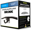 Abnehmbare Anhängerkupplung für MERCEDES Citan Kasten/Bus 21- Typ W420 Brink NEU
