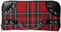Banned Apparel Geldbörse Damen Red Tartan Wallet schwarz/rot Standard