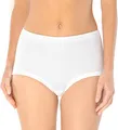 Schiesser Damen Taillenslip Maxi Feinripp 8er Pack, Größe:48;Farbe:weiss-100