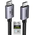 HDMI 2.1 Kabel 10K 8K 60Hz 4K 240Hz 165Hz 144Hz 120Hz 48Gbit/s High Speed, HD...