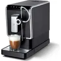 Tchibo Kaffeevollautomat Esperto Pro mit One Touch Funktion für Caffè Crema, Espresso, Cappuccino und Milchschaum, Anthrazit - Schwarz