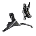 Fahrrad Scheibenbremse hydraulisch Orion 4P HD-M745 4 Kolben Disc vorn schwarz