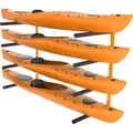 VEVOR Kayak Wandalterung Kajak Aufhänger 1168 x 850 x 45 mm, Kajakständer 4 Kajaks 797,5 ± 10 mm Stützarmlänge, 181,6 kg Tragfähigkeit Kajak ...