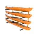 VEVOR Kayak Aufbewahrungshaken Wandhalterung Kajakständer 4 Kajaks Orange