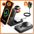 Ladestation 3 in 1 MagSafe iPhone 17 12 Apple Watch AirPods Faltbar 20W Reise