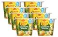 MAGGI 5 Minuten Terrine Kartoffelbrei mit Blattspinat, leckeres Fertiggericht mit Spinat, Instant Kartoffel-Püree, Kartoffel-Snack. 8er Pack (8 x 47 g)