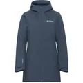 Jack Wolfskin HEIDELSTEIN Funktionsjacke Damen in midnight sky, Größe XS