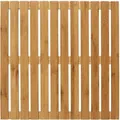 Wenko Baderost Indoor & Outdoor Bambus rutschhemmende Unterseite 50 cm x 50 cm