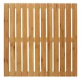 Wenko Baderost Indoor & Outdoor Bambus, 50 x 50cm mit rutschhemmender Unterseite