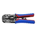 KNIPEX 97 51 13 Crimpzange für RJ45-Westernstecker mit Mehrkomponenten-Hüllen brüniert 190 mm