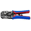 Knipex 97 51 13 Crimpzange für RJ45-Westernstecker 8-polig 8P8C CAT-Kabel