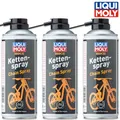 3x Liqui Moly 6055 Bike Chain Spray Fahrrad Kettenspray Schmierung Pflege 400ml