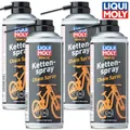 4x Liqui Moly 6055 Bike Chain Spray Fahrrad Kettenspray Schmierung Pflege 400ml