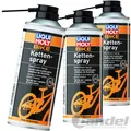 3x LIQUI MOLY KETTENSPRAY 400 ML FAHRRADKETTENSPRAY BIKE CHAIN LUBE+E-BIKE