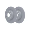 2x Bremsscheibe ATE 24.0110-0356.1 passend für FORD SEAT SKODA VAG