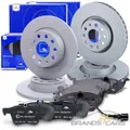 ATE BREMSSCHEIBEN +CERAMIC BELÄGE VORNE+HINTEN FÜR AUDI A3 SEAT SKODA VW GOLF 7
