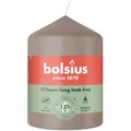 Bolsius: Stumpenkerze 80/58mm - Helles Taupe (6 Stück)