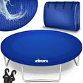 KIDUKU Trampolin Abdeckung 244 cm | Regenabdeckung wetterfest, reißfest & UV-beständig | Outdoor Wetterschutzplane