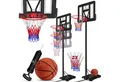 KESSER Basketballkorb, Basketballkorb Premium mit Ständer Rollen Inkl. Basketball