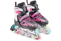 Apollo Inlineskates Größenverstellbare Inliner für Kinder Super Blades LED, Inliner verstellbare Größe, mit leuchtenden LED Wheels