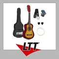Max SoloArt Junior 1/4 Klassische Gitarre im Set Sunburst