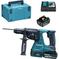 Makita Sds-plus Bohr-meißel - 2 18-v-li-ionen-batterien Mit 5,0 Ah, Im Koffer Mit Griff - Dhr243rtj