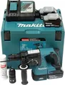 Makita Akku-Kombihammer DHR243RTJ | SDS-Plus | 18V 5,0Ah Li-Ion | bürstenlos | 2 Akkus Ladegerät Makpac | blau/schwarz
