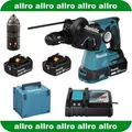 MAKITA Akku-Kombihammer DHR243RTJ, 18V • SDS-PLUS + 2 Akkus 5Ah + LG im MAKPAC