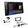 Pioneer DMH-A240DAB Radio Bluetooth für Volkswagen VW Touran ab 2003 Canbus LFB