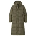 Patagonia - Women's Silent Down Long Parka - Mantel Gr M oliv