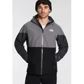 The North Face Funktionsjacke M LIGHTNING ZIP-IN JACKET mit verstellbarer Kapuze, mit Reißverschlusstaschen, pflegeleicht schwarz S (46/48)