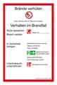 SafetyMarking Brandschutzordnung (PVC) 200 x 300 mm - 43.A5960