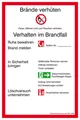 SafetyMarking® Brandschutzschild Brandschutzordnung Teil A 20 cm x 30 cm 43.A5960