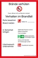 FORMAT Brandschutzordnung (PVC) 200x300mm