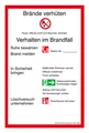 SafetyMarking Brandschutzordnung (PVC) 200 x 300 mm - 43.A5960