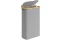 SONGMICS Wäschekorb, mit Deckel, 65 L, herausnehmbarer Wäschesack, Griffe aus Bambus