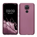 kwmobile Case kompatibel mit Xiaomi Redmi Note 9 Hülle - Schutzhülle aus Silikon metallisch schimmernd - Handyhülle Metallic Lavendel