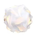 kwmobile Puzzle Lampenschirm Hängelampe - Lampshade - Lampenschirm Weiß - Deckenlampe Pendelleuchte - Puzzle Lampe min. 15 Designs - Gr. M Ø ca. 27 cm