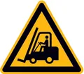FORMAT Warnschild Fol Flurförderzeuge SL200mm