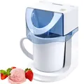 Syntrox Germany Eismaschine Plurium 3 in 1 Eisbereiter 0,5L weiß - Weiß