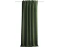 Vorhang mit Universalband Akustik olive 135 x 245 cm