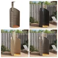 Gartendusche Poly Rattan Akazienholz Pooldusche Camping Außen Outdoor Dusche neu