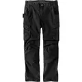 Carhartt Relaxed Fit Straight Steel Rugged Flex Ripstop Double-Front Cargo Hose, schwarz, Größe 32 36 für Männer