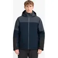 NORTH BEND NBMoritz Herren Skijacke Winterjacke Snowboardjacke wasserdicht wasserfest W-PRO 10.000 Wassersäule 10.000 mm Kapuze Skipasstasche Rei... - L