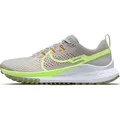 Nike Schuhe React Pegasus Trail 4, DJ6158002 - Grau/Grün - 46