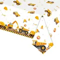Baustelle Tischdecken,Bulldozer Party Tablecloth 137 * 274cm Cake Table Decor...